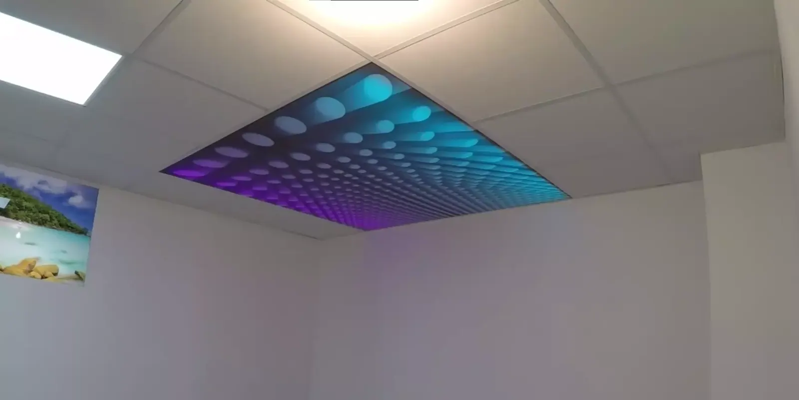 3D натяжной потолок для офиса — Ульяновск, Богдана Хмельницкого, 21, фото 1
